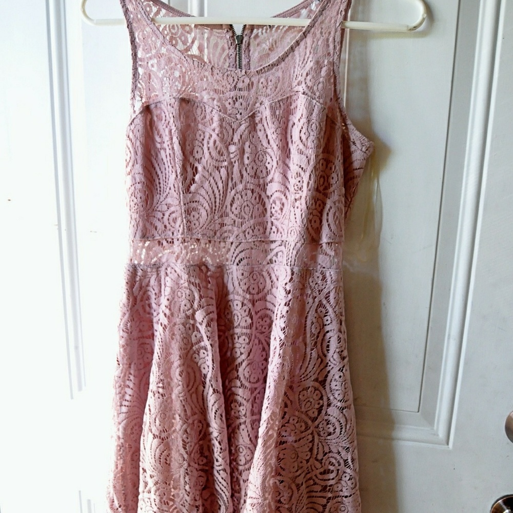 Ballerina pink Macy's dress